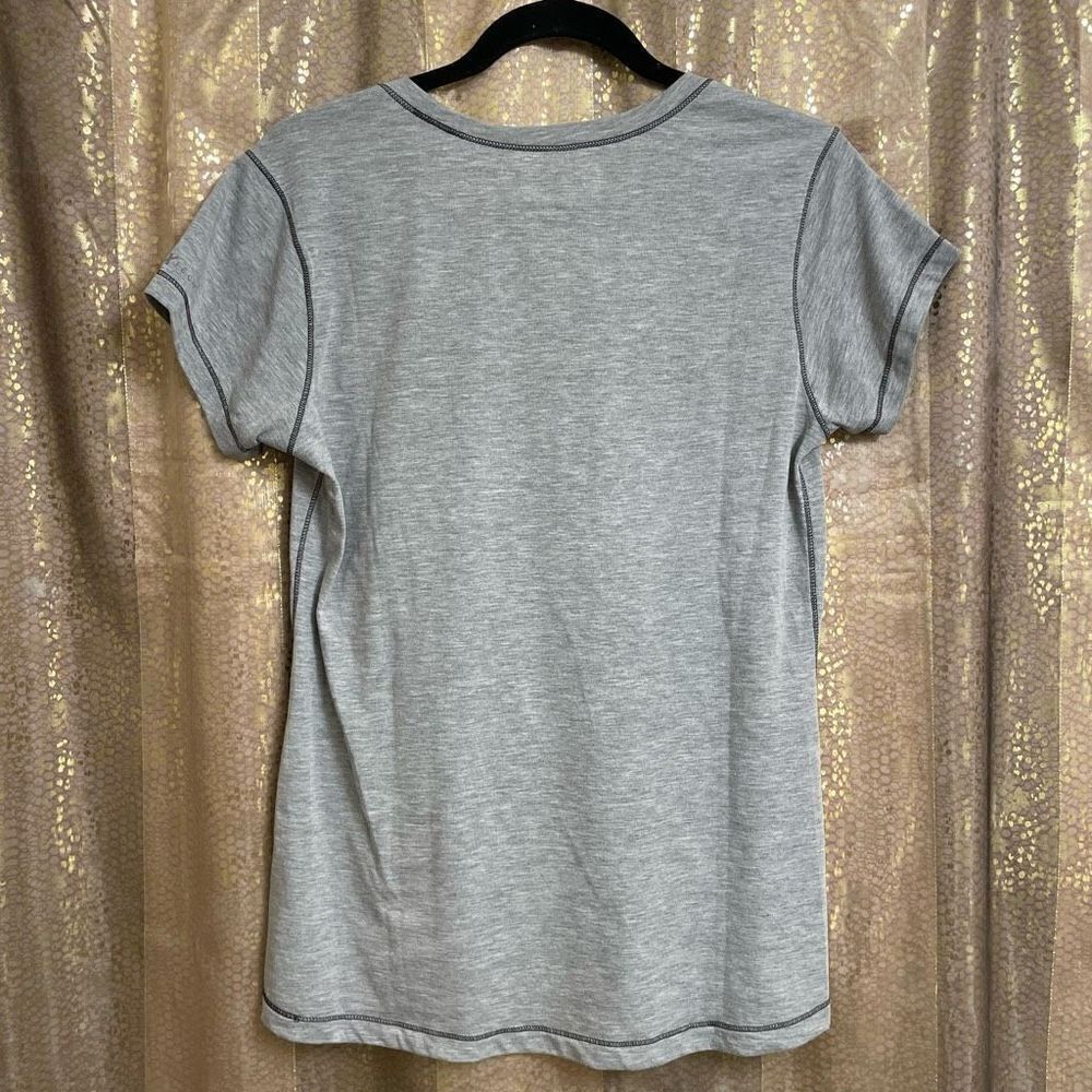 Fox Fox Racing Women’s M Grey Active Tech Classic Logo T-Shirt Short Sleeves - Picture 2 of 6